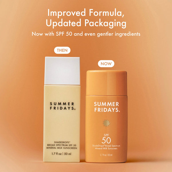 ShadeDrops® Broad Spectrum SPF 50 Mineral Milk Sunscreen